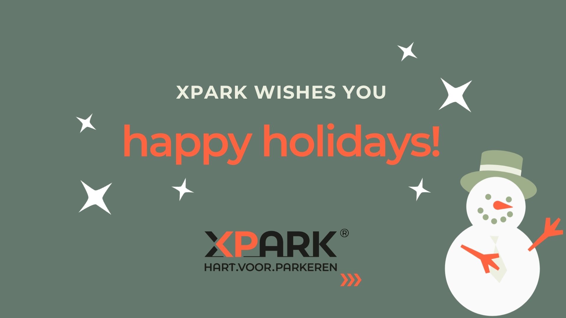 XPOTS wenst iedereen fijne feestdagen!